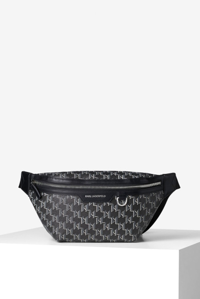 Karl Lagerfeld | поясная сумка K/MONO Black