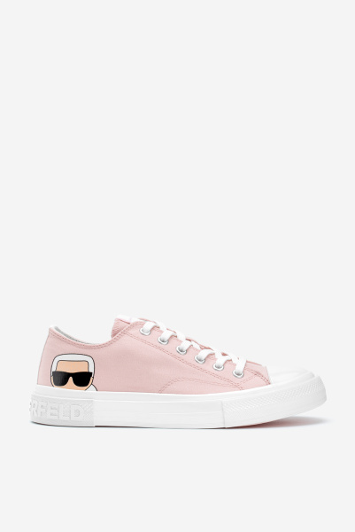 Karl Lagerfeld | кеды текстильные Kampus III Karl Ikonic Lo Lace Light Pink
