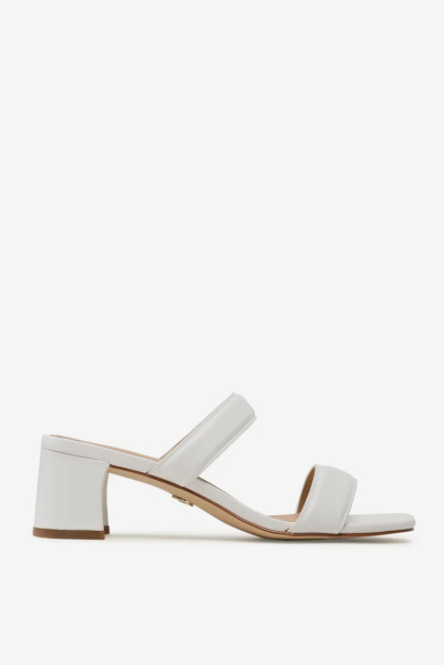 Michael Kors | кожаные шлепанцы Jules Mid Optic White