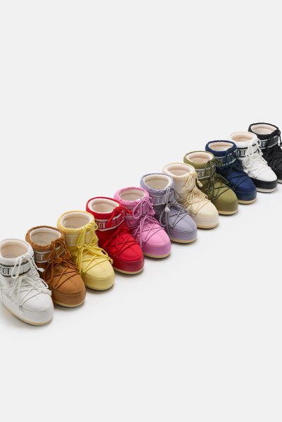 Moon Boot | ботинки Icon Low White Nylon 80D1409340