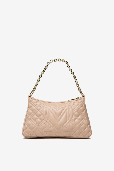 Love Moschino | кожаная сумка Quilted Nude JC4135PP1ELA0107