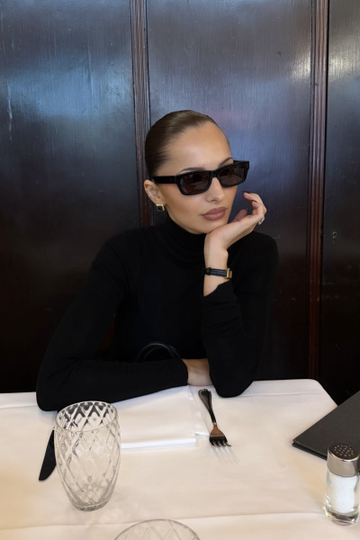 Heaven Mayhem | сережки Archer Gold/Black HMSP-0157-0401N