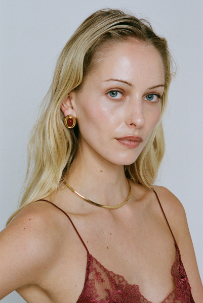 Heaven Mayhem | сережки Prize Burgundy HMSP-01134-0701N