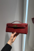 JW PEI | сумка Bria Structured Burgundy Croc  || JW PEI | сумка Bria Structured Burgundy Croc 