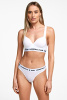 Karl Lagerfeld | трусы Logo Thong White 211W2110 || Karl Lagerfeld | труси Logo Thong White 211W2110