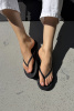 TKEES | в'єтнамки Lily Platforms Sable