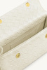 JW PEI | сумка на плече Keyla Weave Texture White  || JW PEI | сумка Keyla Weave Texture White 