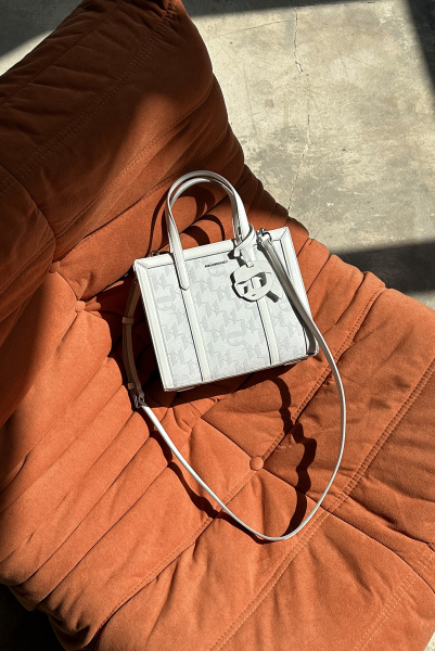 Karl Lagerfeld | сумка K/Ikonic 2.0 Mono CC SM Tote OFF White 230W3061 A590