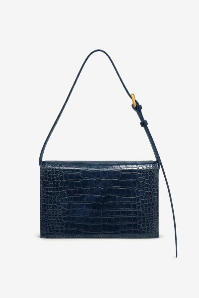 JW PEI | сумка на плече Clio Navy Croc