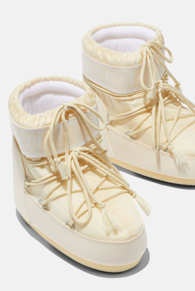 Moon Boot | ботинки Icon Low Cream Nylon 80D1409340