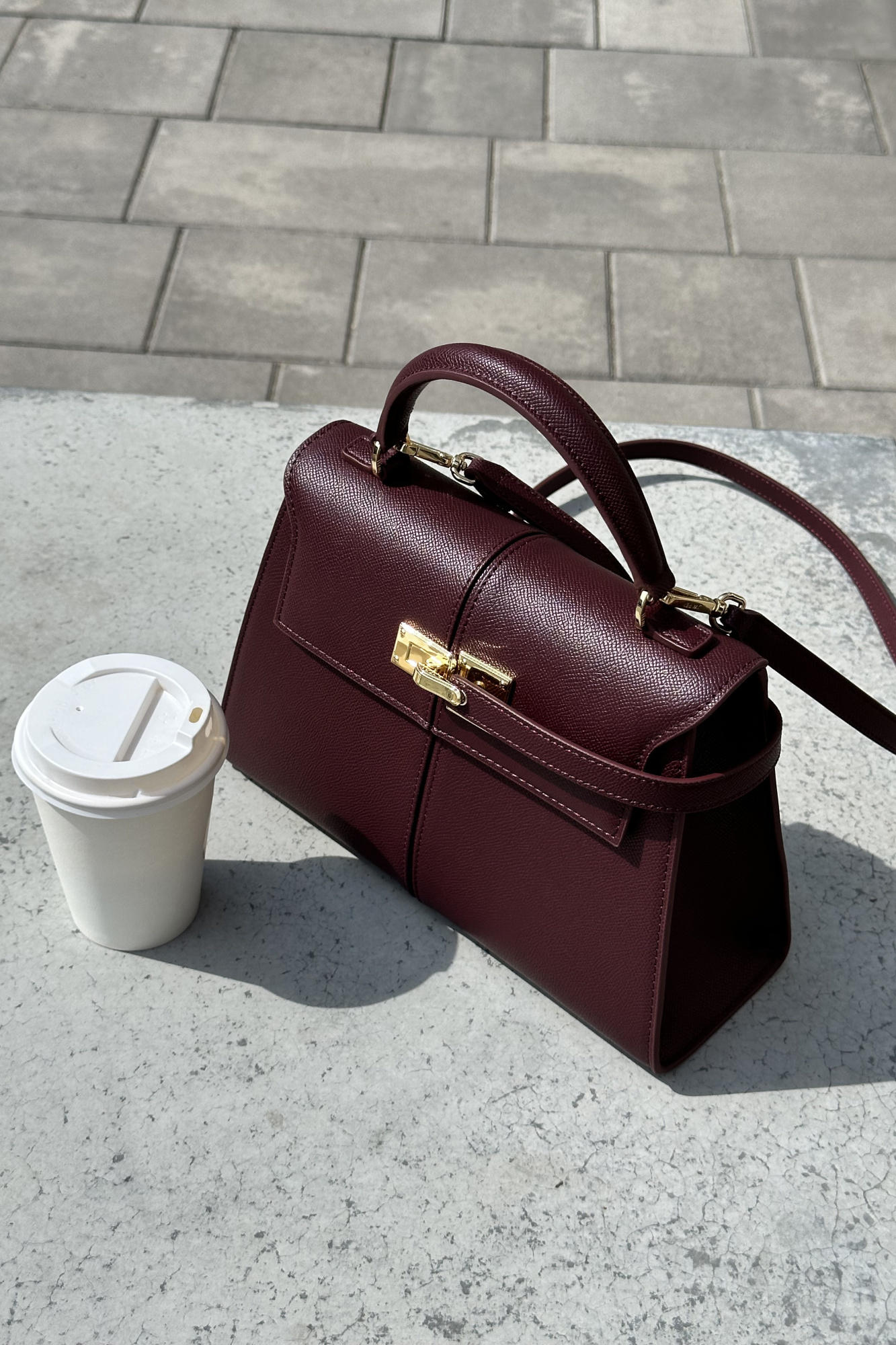 JW PEI | сумка Elise Large Claret  || JW PEI | сумка Elise Large Claret 