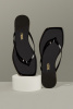 TKEES | вьетнамки Square Toe Lily Licorice  || TKEES | в'єтнамки Square Toe Lily Licorice 