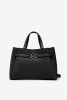 Michael Kors | кожаная сумка Angelina MD Satchel Black