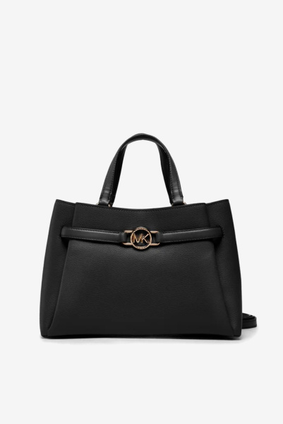 Michael Kors | кожаная сумка Angelina MD Satchel Black