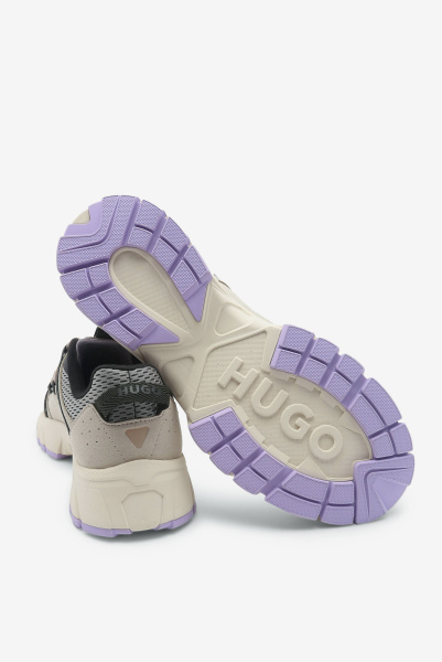 HUGO | комбіновані кросівки Kyle Open Beige 50493142 285