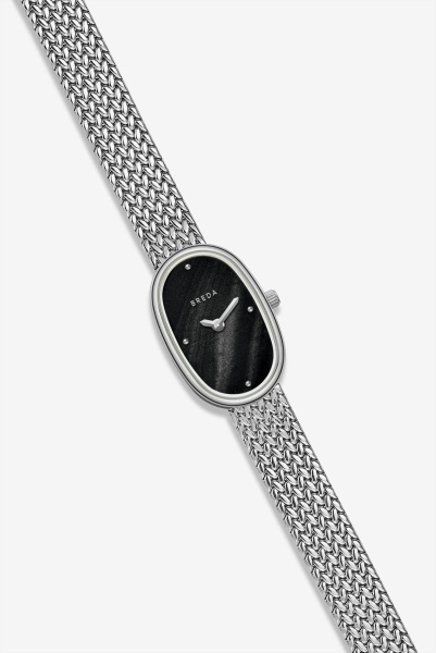 Breda | часы Jane Tethered Small Silver/Midnight 1757B