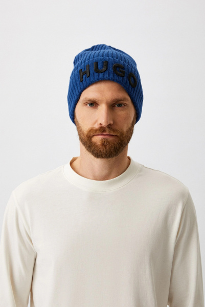 HUGO | шапка Unisex X565 Navy 50495778 417