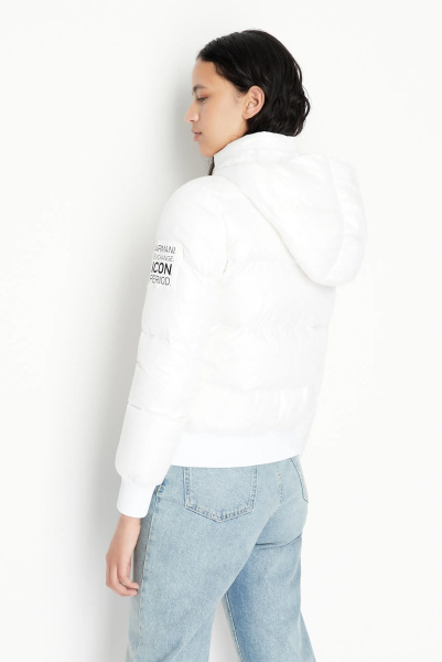 Armani Exchange | біла утеплена куртка Icon Period 8NYB40 YNYNZ 1100