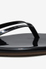 TKEES | вьетнамки Square Toe Lily Licorice  || TKEES | в'єтнамки Square Toe Lily Licorice 