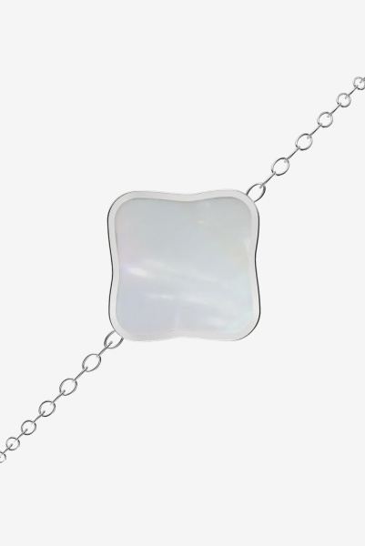 Burker | браслет Flora Silver White JBFSW