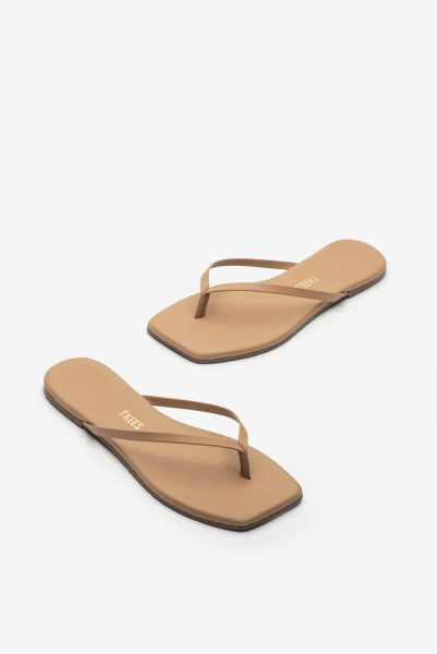 TKEES | вьетнамки Square Toe Lily Cocobutter