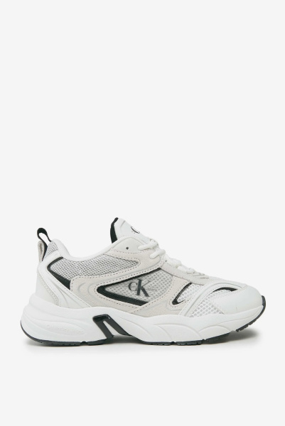 Calvin Klein Jeans | комбіновані кросівки Retro Tennis Bright White/Black