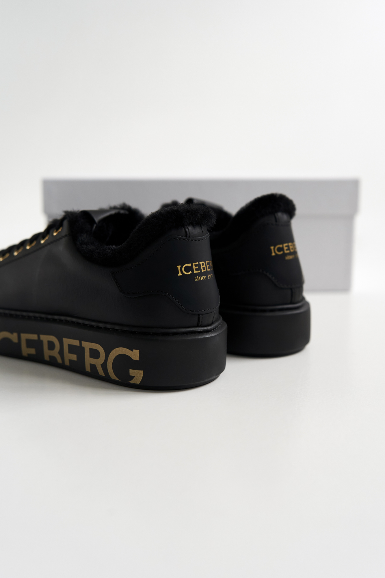 Iceberg | утеплені шкіряні кеди 