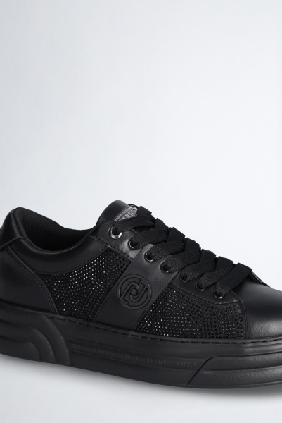 LIU JO | шкіряні кеди Cleo 14 Black BF3025EX03522222