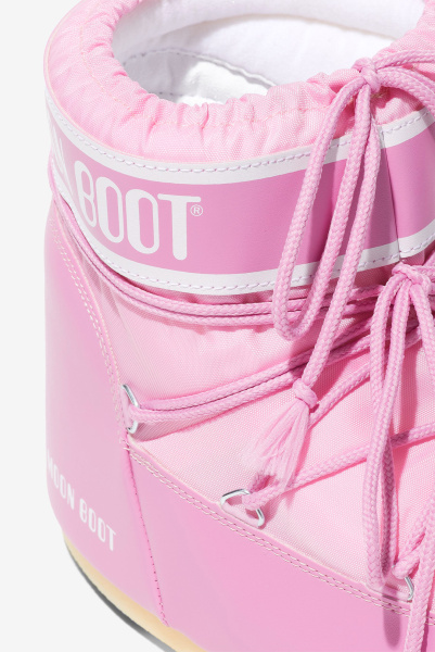 Moon Boot | ботинки Icon Low Pink Nylon 80D1409340