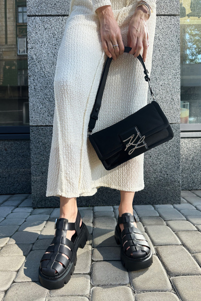 Karl Lagerfeld | сумка K/Autograph Soft SM BGTT Nylon Black 231W3040 A999