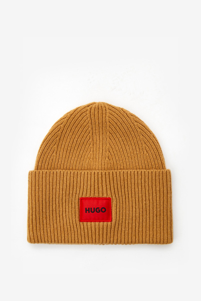 HUGO | шапка Xaff Beige