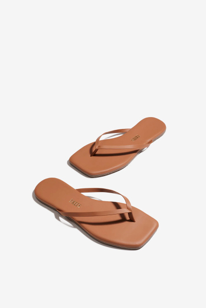 TKEES | вьетнамки Square Toe Lily Au Naturale