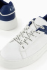 Armani Exchange | шкіряні кеди White/Blue
