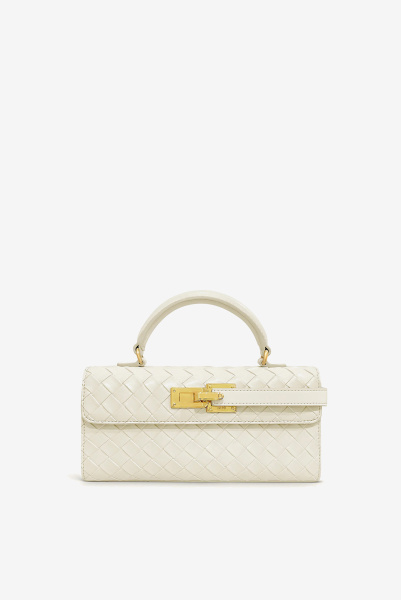 JW PEI | сумка на плече Keyla Weave Texture White