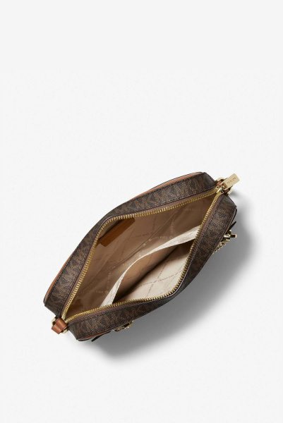 Michael Kors | сумка Jet Set Large Logo Brown 35S1STTC9B