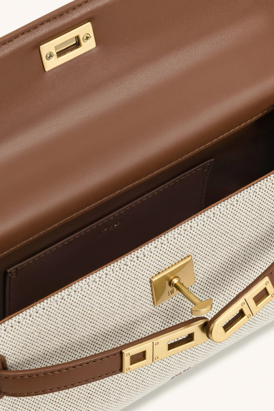 JW PEI | сумка на плече Noor Brown Canvas