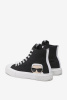 Karl Lagerfeld | высокие текстильные кеды Kampus III Karl Ikonic Hi Lace Black KL60350 900 || Karl Lagerfeld | текстильні високі кеди Kampus III Karl Ikonic Hi Lace Black KL60350 900