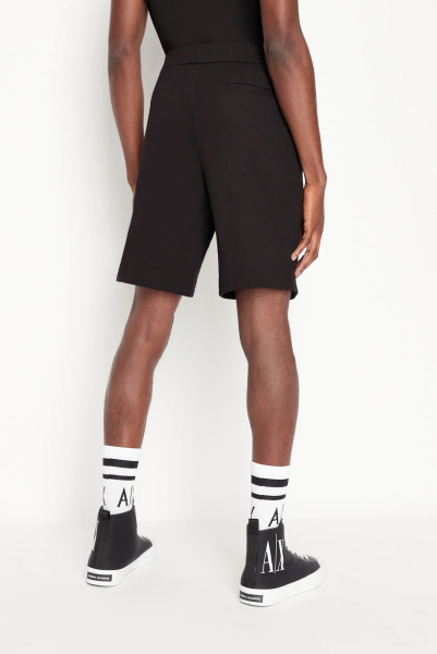 Armani Exchange | хлопковые бермуди Black 8NZSPQ ZJ1ZZ 1200