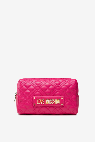 Love Moschino | косметичка Quilted Pouch Fuxia
