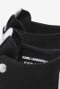 Karl Lagerfeld | высокие текстильные кеды Kampus III Karl Ikonic Hi Lace Black KL60350 900 || Karl Lagerfeld | текстильні високі кеди Kampus III Karl Ikonic Hi Lace Black KL60350 900
