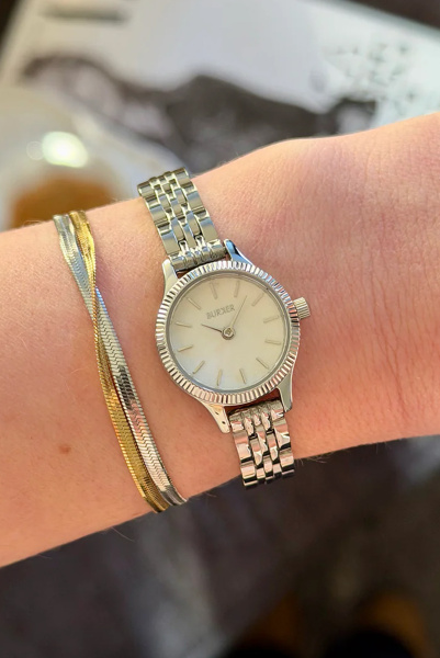 Burker | годинник Sophie Silver White