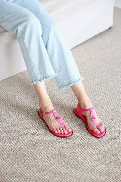 Michael Kors | кожаные босоножки Mallory Cerise 40S1MAFA2L 614