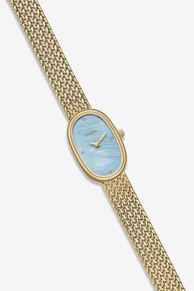 Breda | часы Jane Tethered Small Gold/Sky 1757D