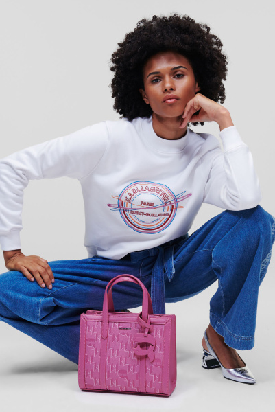 Karl Lagerfeld | сумка K/Ikonic 2.0 Mono CC SM Tote Spring Crocus 230W3061 A590