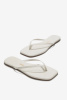 TKEES | в'єтнамки Square Toe Lily Cream