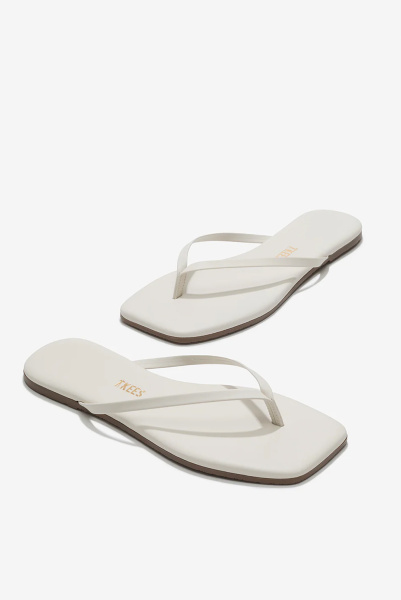 TKEES | в'єтнамки Square Toe Lily Cream