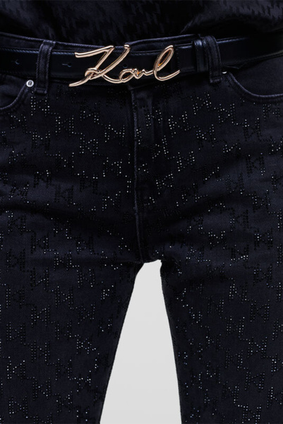 Karl Lagerfeld | кожаный ремень K/Signature 205W3103