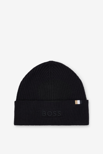 BOSS | черная шапка Magico