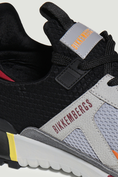 Bikkembergs | комбинированные кроссовки Tumbled Nubuck Dark Grey 16209/CP C