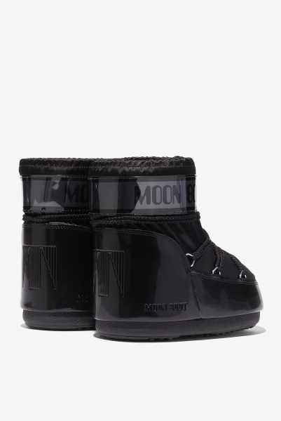 Moon Boot | ботинки Icon Low Glance Black Satin 80D1409350